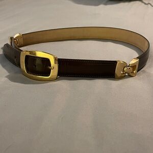 Brighton Brown and Gold Belt
